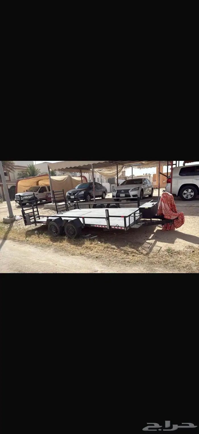 عربه ( قالوصه ) لسحب السيارات والبقيات والدراجات 2