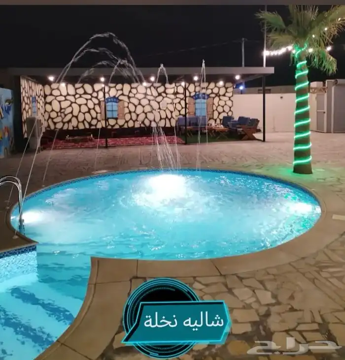 الايجار شالية نخلة يوميا 0