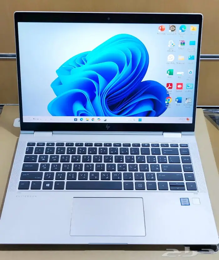 لابتوب HP_متحول_2 في1_لمس_نظيف_مواصفات عالية_معالجi7_رام16 13