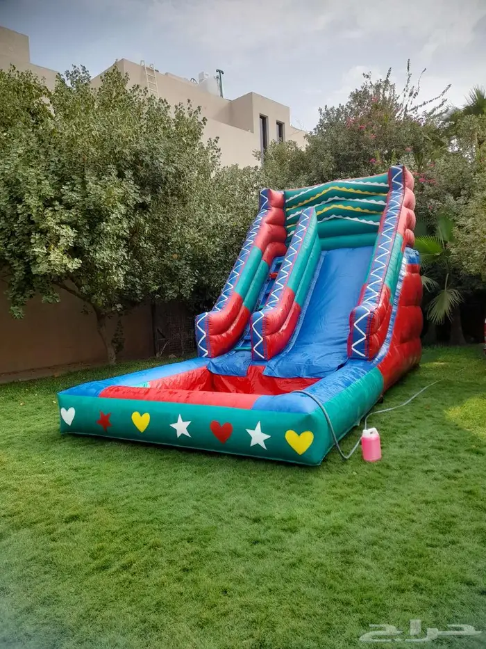 اجار نطيطات نطيطه ملعب صابوني زحليقه مائيه في الرياض 0