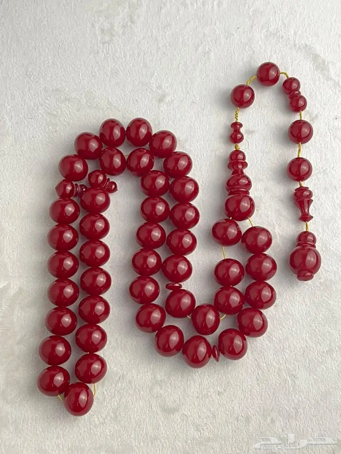 مسباح من عصي لون كرزي 1