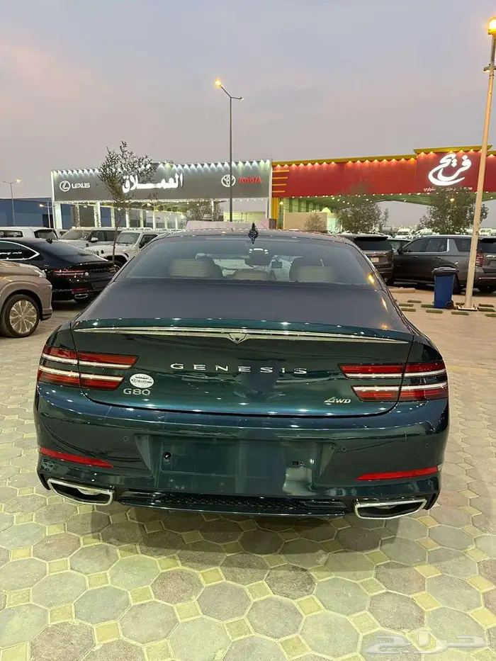هونداي جينسس G80 بنزين 2021 عداد ديجتال رادار مستورد 7