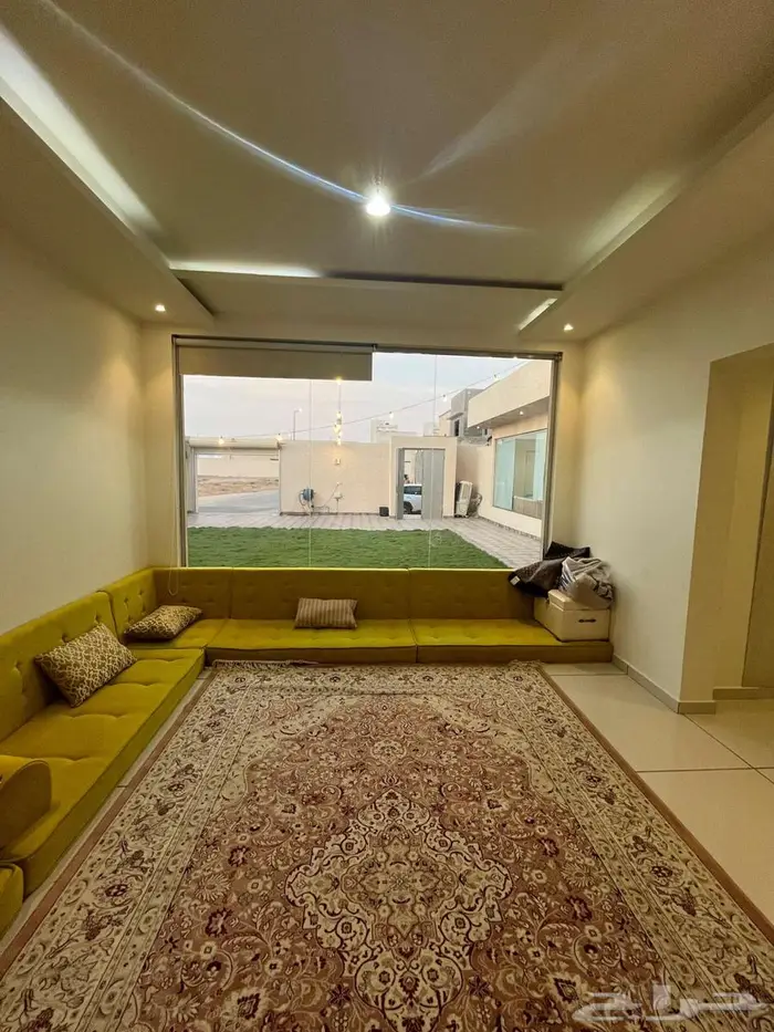 للتأجير السنوي  شاليه زاوية مؤثث بحي الجزيرة (شمال بريدة) 13