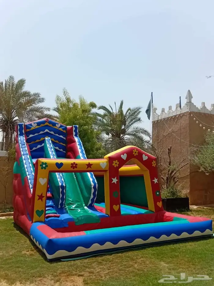 نطيطات زحاليق مائيه ملعب صابوني 7