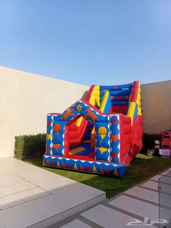 نطيطات زحاليق مائيه ملعب صابوني 8