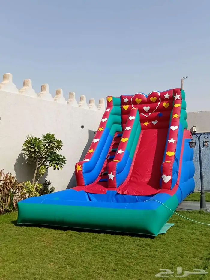 نطيطات زحاليق مائيه ملعب صابوني 6