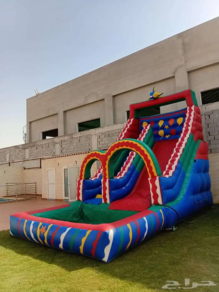 نطيطات زحاليق مائيه ملعب صابوني 5