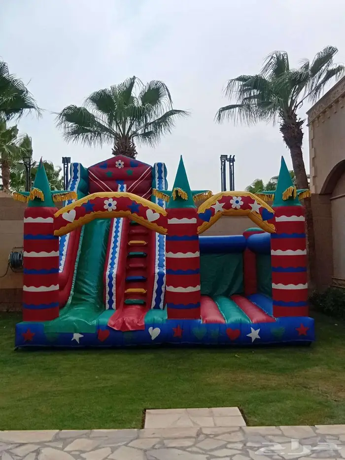 نطيطات زحاليق مائيه ملعب صابوني 4