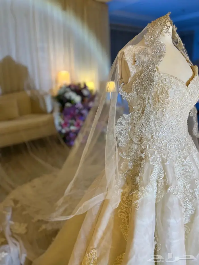 فستان زواج مفصل تفصيل 1