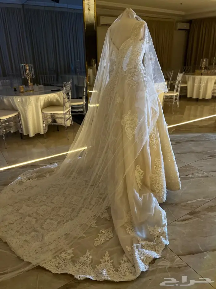 فستان زواج مفصل تفصيل 2