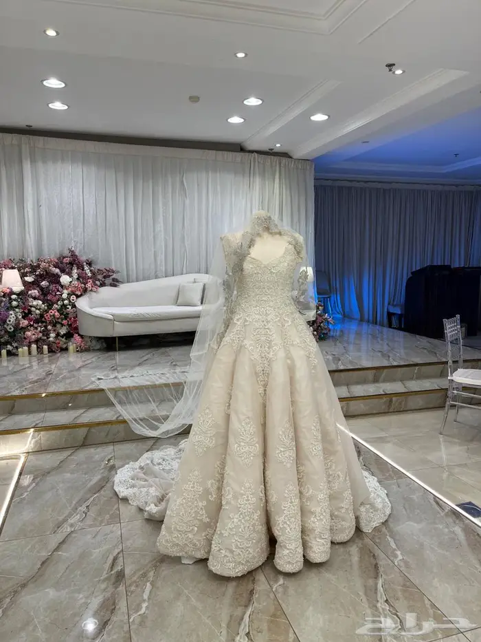 فستان زواج مفصل تفصيل 3