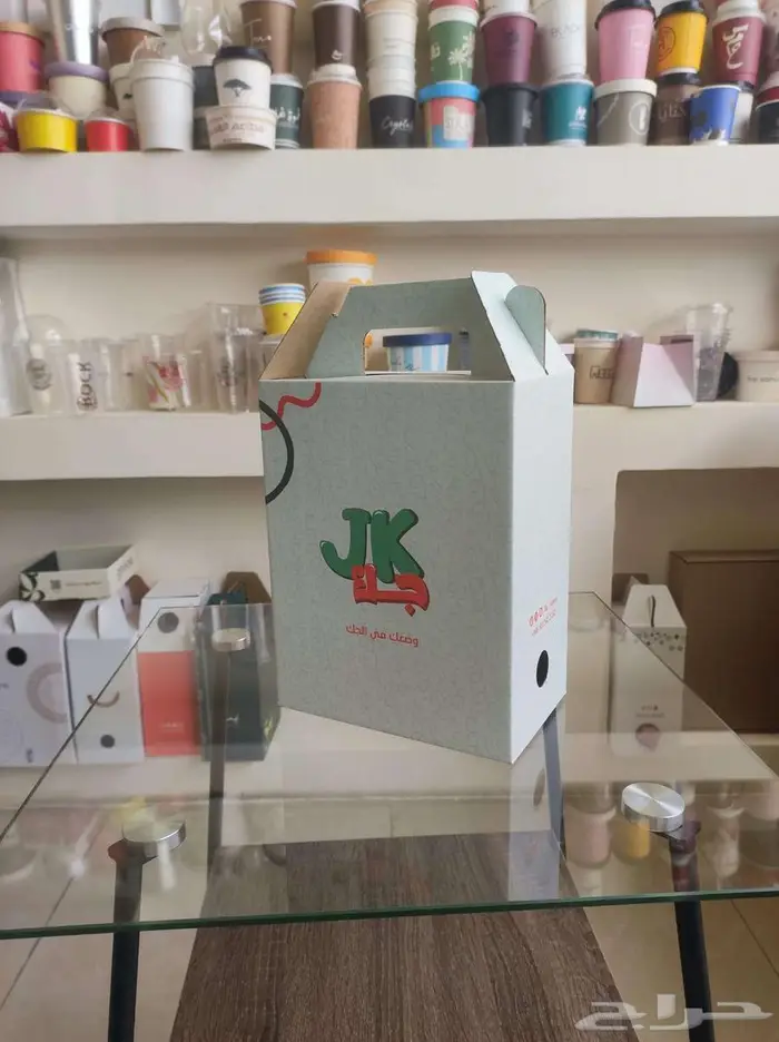 طباعة كاسات و عب كرتون 5