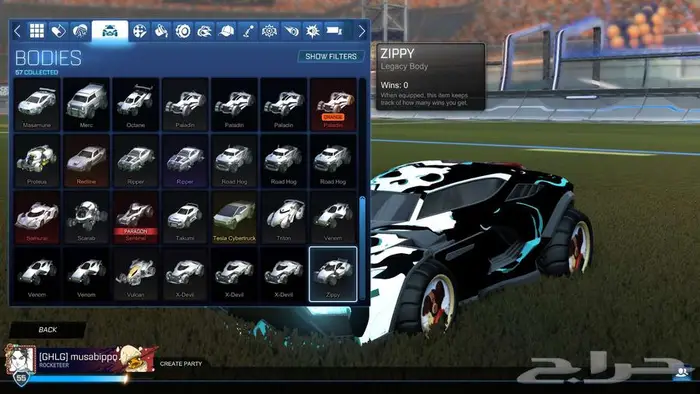 حساب ستيم روكت ليق 7