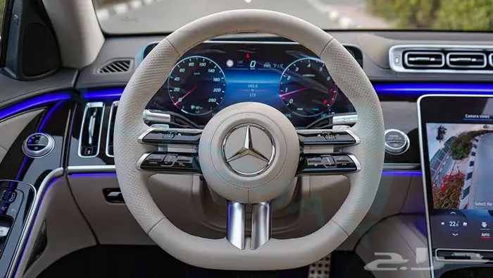 2024 مرسيدس اس كلاس S 500 L اصفار مع ضمان 8