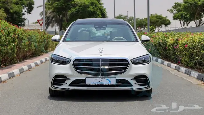 2024 مرسيدس اس كلاس S 500 L اصفار مع ضمان 2