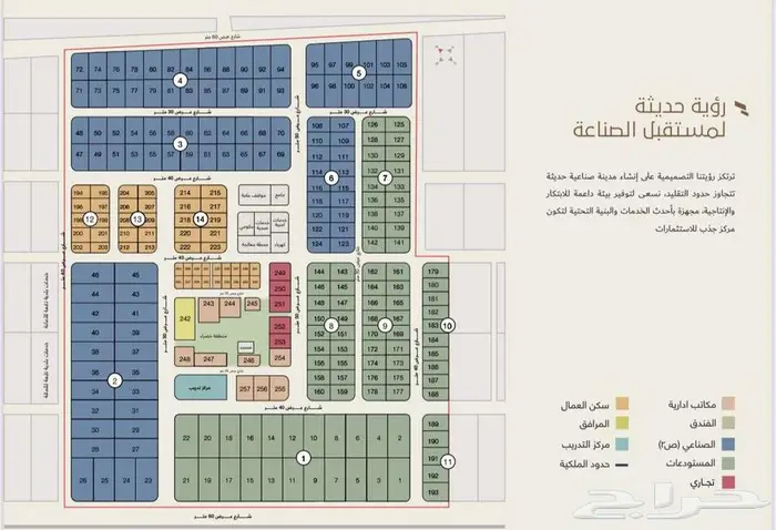 ارض للبيع بالصناعية الثانية ( مستودعات ) 1