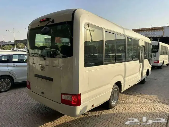 باص كوستر 23راكب 2025 خليجي 4سلندرديزل قير توماتيك 6