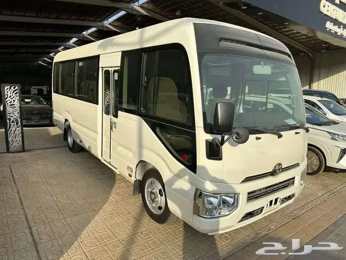 باص كوستر 23راكب 2025 خليجي 4سلندرديزل قير توماتيك 4