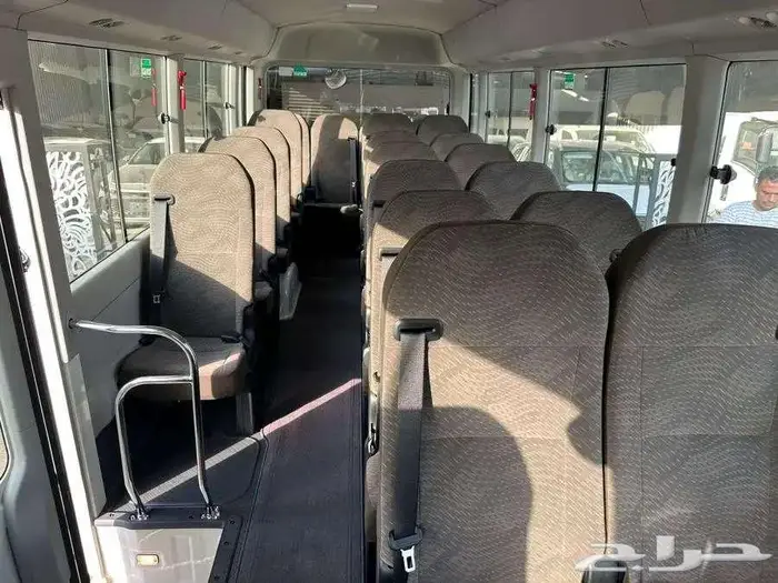 باص كوستر 23راكب 2025 خليجي 4سلندرديزل قير توماتيك 3