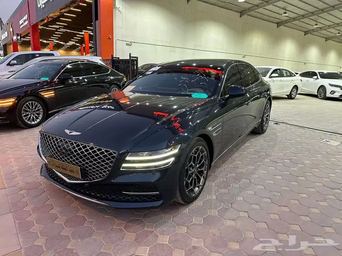 هونداي جينسس G80 بنزين 2021 عداد ديجتال رادار مستورد 4