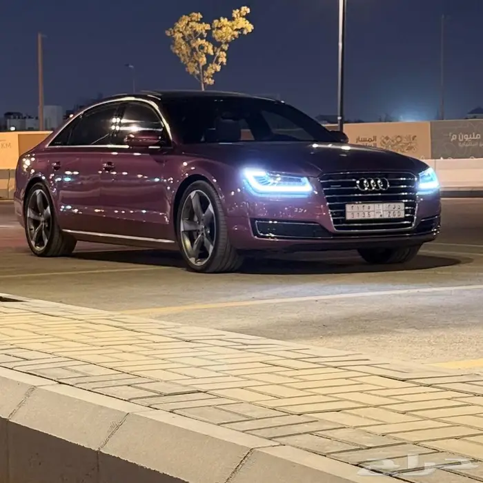 Audi A8L ( طلبية ) بحالة الوكالة فل 33