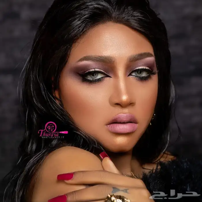 مكياج شعر.   لك 0