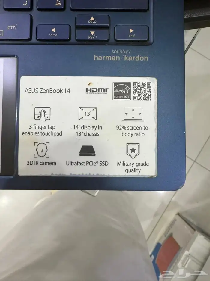 لاب توب اسوس زين بوك 1