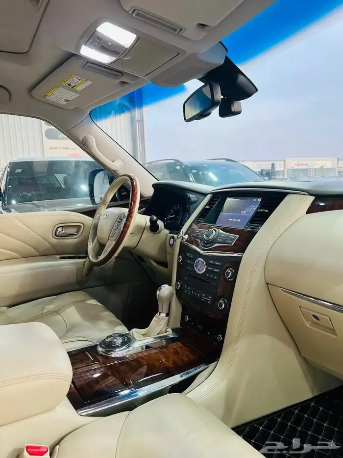 انفنتي -2016 -QX80 بحالة الوكاله بسعر 77 الف 12