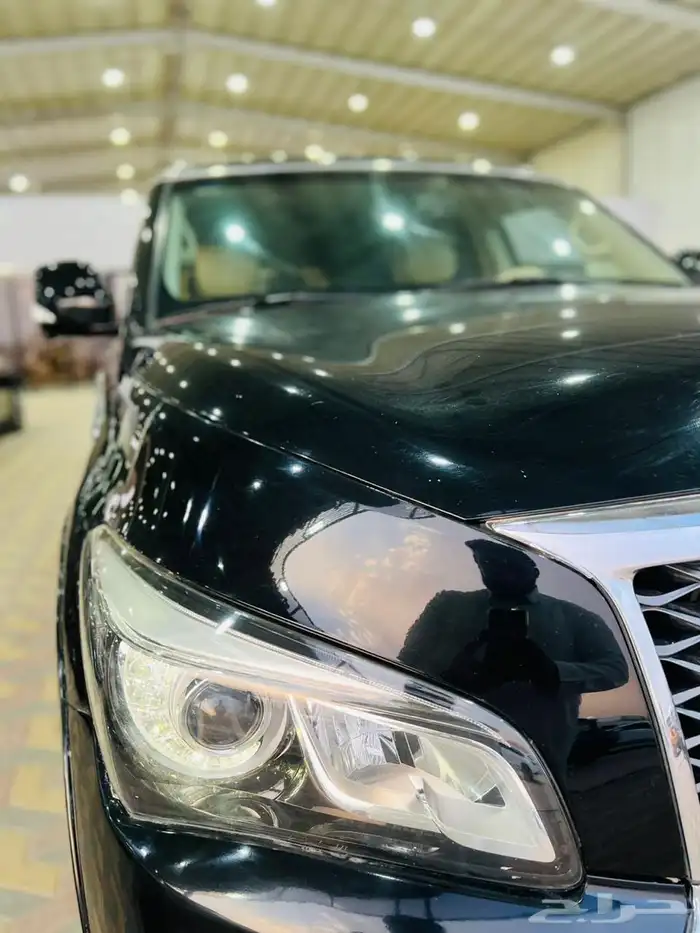 انفنتي -2016 -QX80 بحالة الوكاله بسعر 77 الف 2