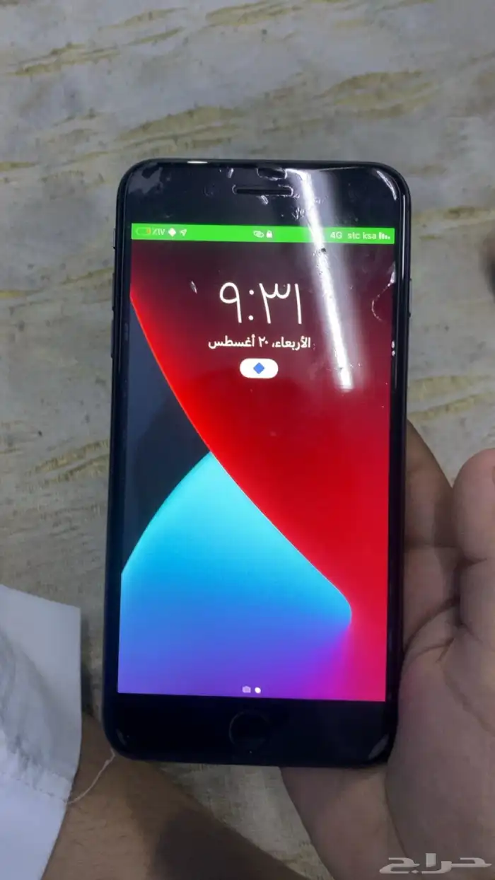 للبيع جوال 8 بطاريته 87 0