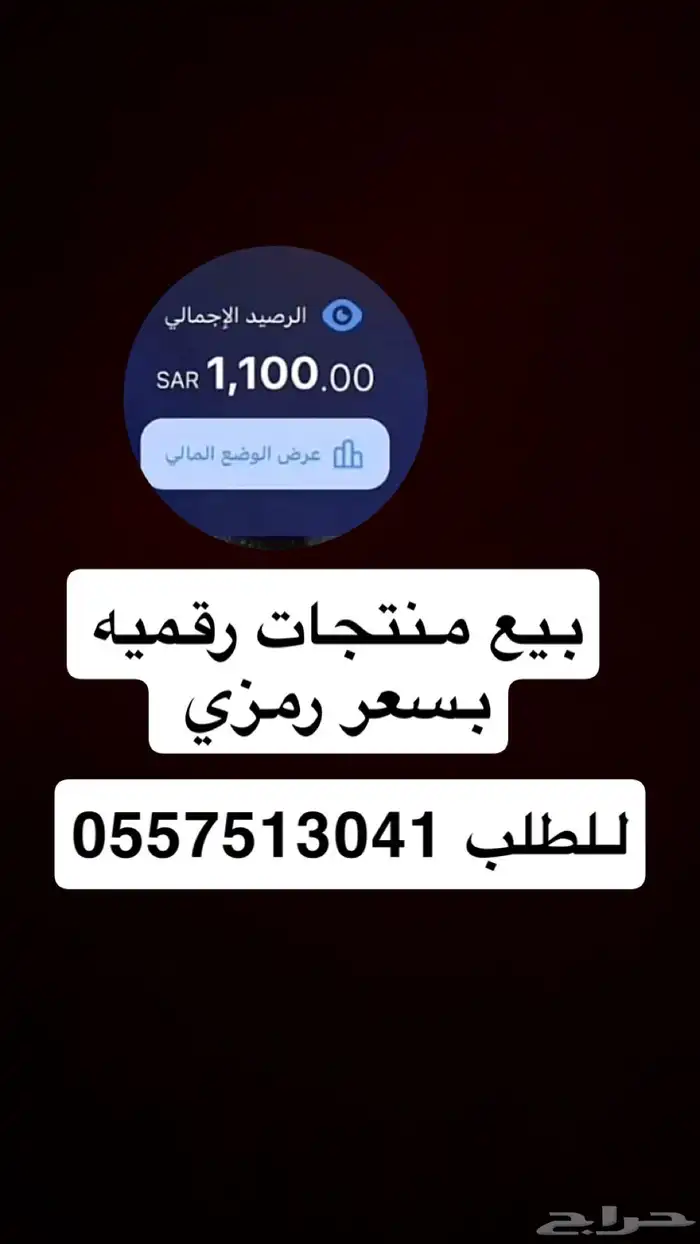 ابيع منتجات رقميه للي حاب يشتري ويترزق الله 0