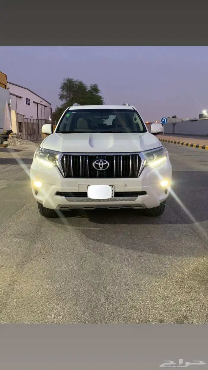 برادو ابيض سعودي 1
