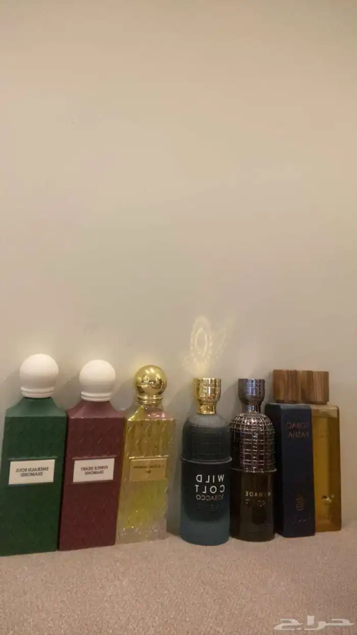 عطور عساف وابراهيم القرشي شبه جديده 0