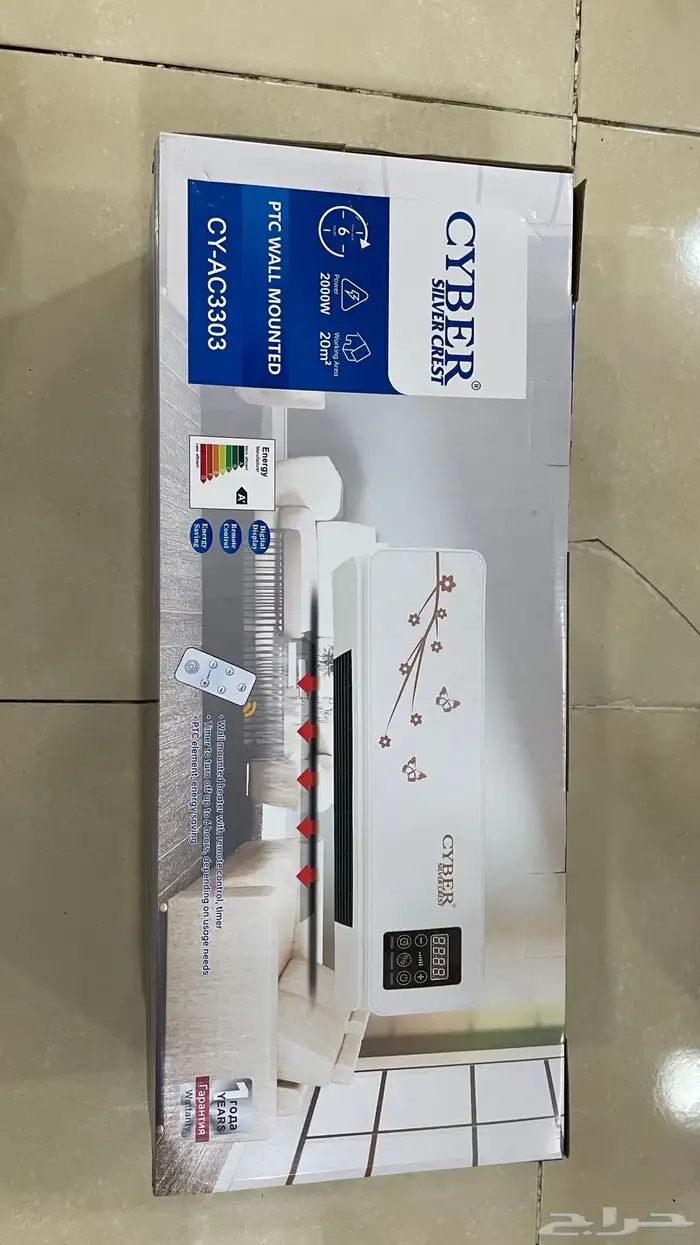 مكيف سبليت قوة 2000W جديد 0