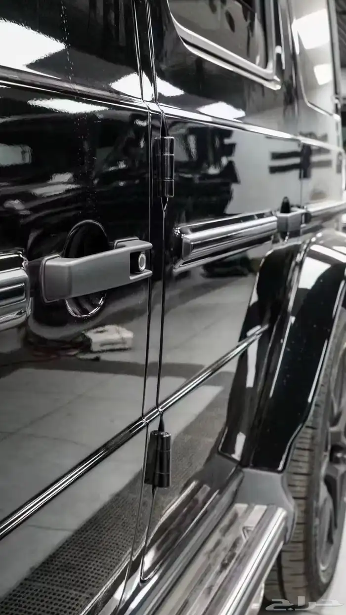 غطا سبير برابوس كاربون بصمة ابواب دخول ذكي G63 BRBAUS 2