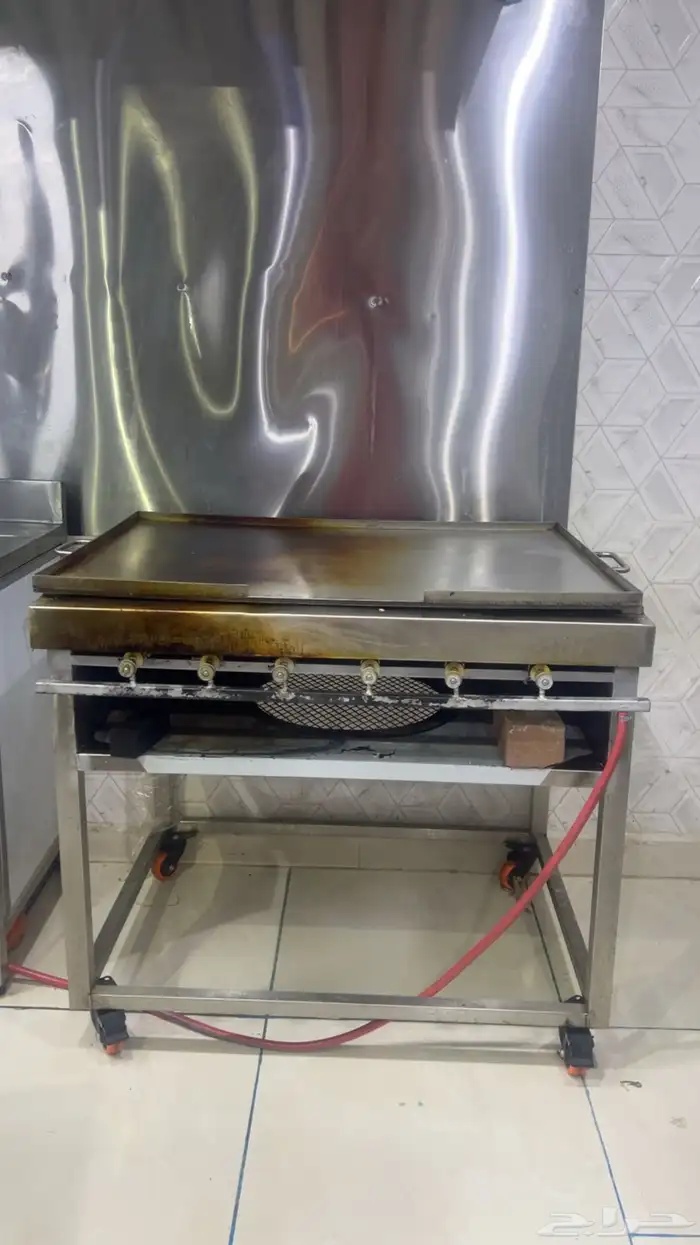 صاج و شعلة 5 عيون استيل 0