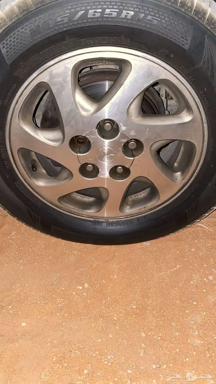 جنوط كامري 2000 تورنق مستعمل نظيف 2
