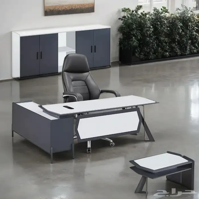 Office Furniture جديد مكتب طقم مدير و مكاتب مودرن و كراسي 0