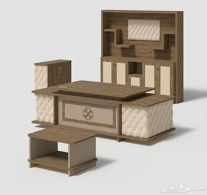 Office Furniture جديد مكتب طقم مدير و مكاتب مودرن و كراسي 80