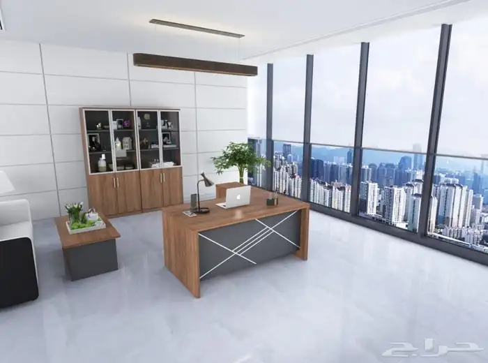 Office Furniture جديد مكتب طقم مدير و مكاتب مودرن و كراسي 53