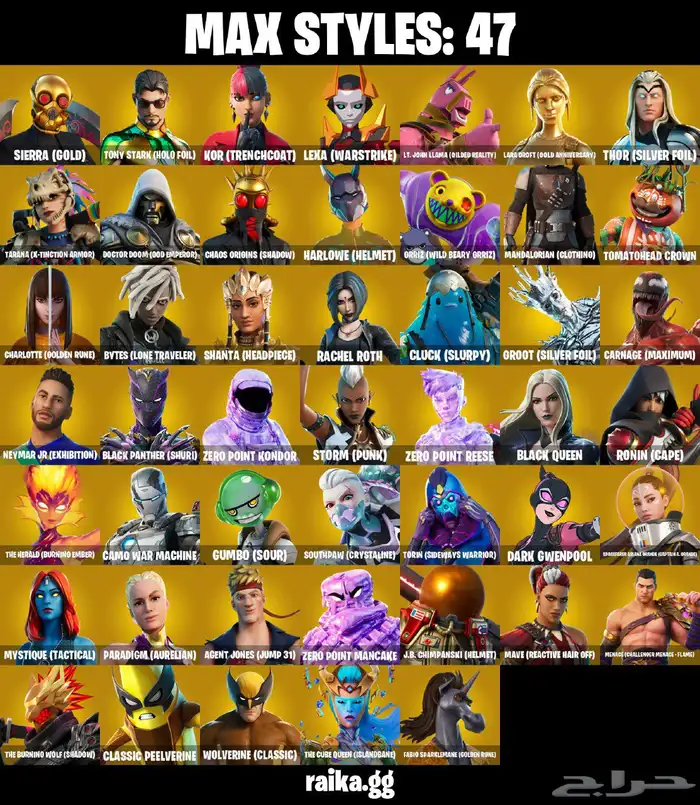 حساب فورت فل عرق 6