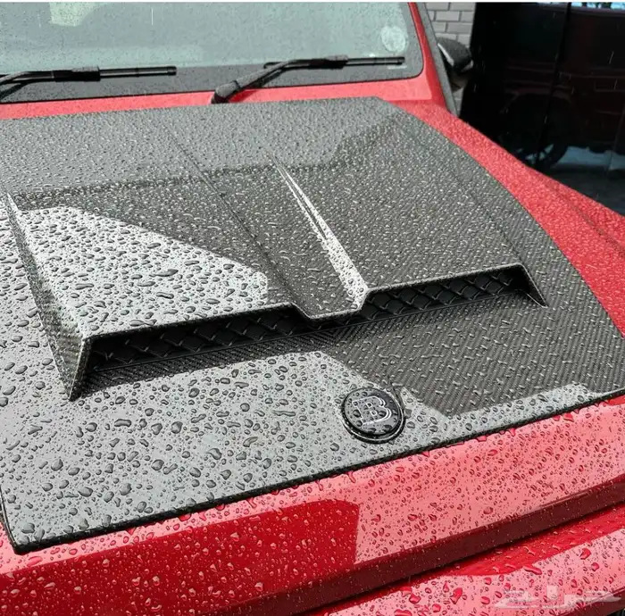 غطا سبير برابوس كاربون بصمة ابواب دخول ذكي G63 BRBAUS 59