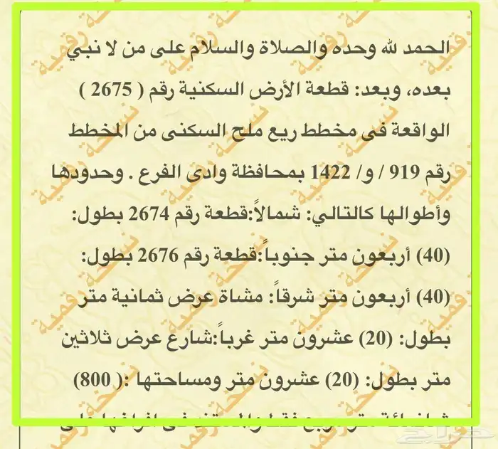 أرض للبيع في الحسو ( زاوية ) شرق المدينة المنورة 2