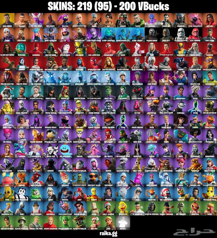 حساب فورت فل عرق 0