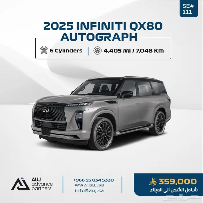 2025 INFINITI QX80 AUTOGRAPH 0