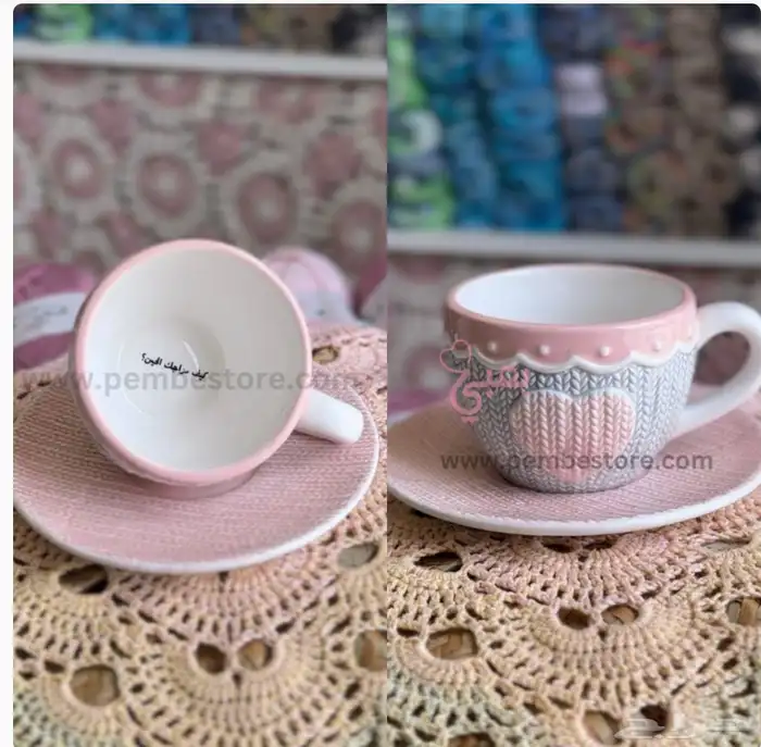 كوب قلب بمبي 0