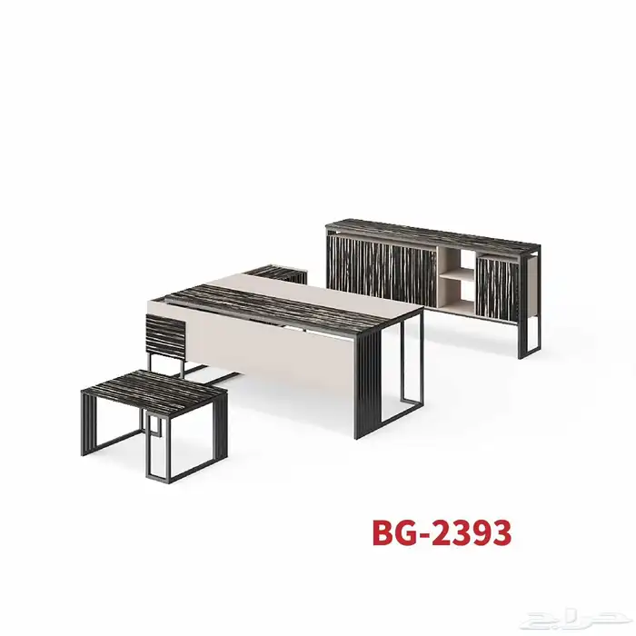 Office Furniture جديد مكتب طقم مدير و مكاتب مودرن و كراسي 27