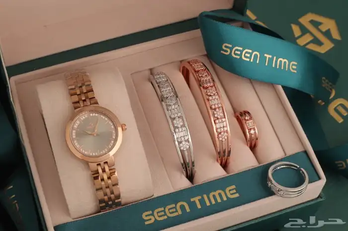 ساعه رجالي أسواره خاتم 0