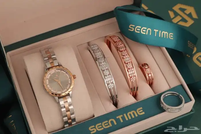 ساعه رجالي أسواره خاتم 6