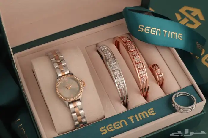 ساعه رجالي أسواره خاتم 3